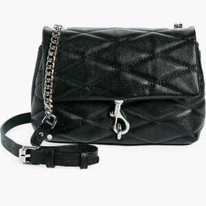Rebecca Minkoff Black Diamond Guilting Crossbody Bag